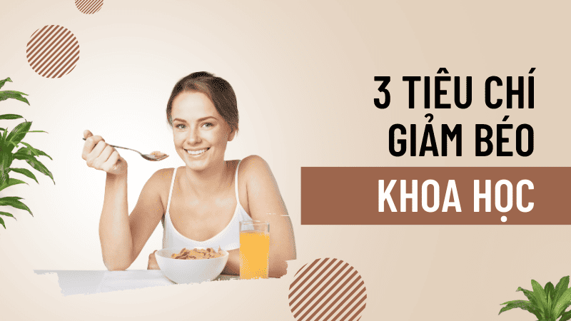 03 Tiêu chí giảm béo sau sinh khoa học