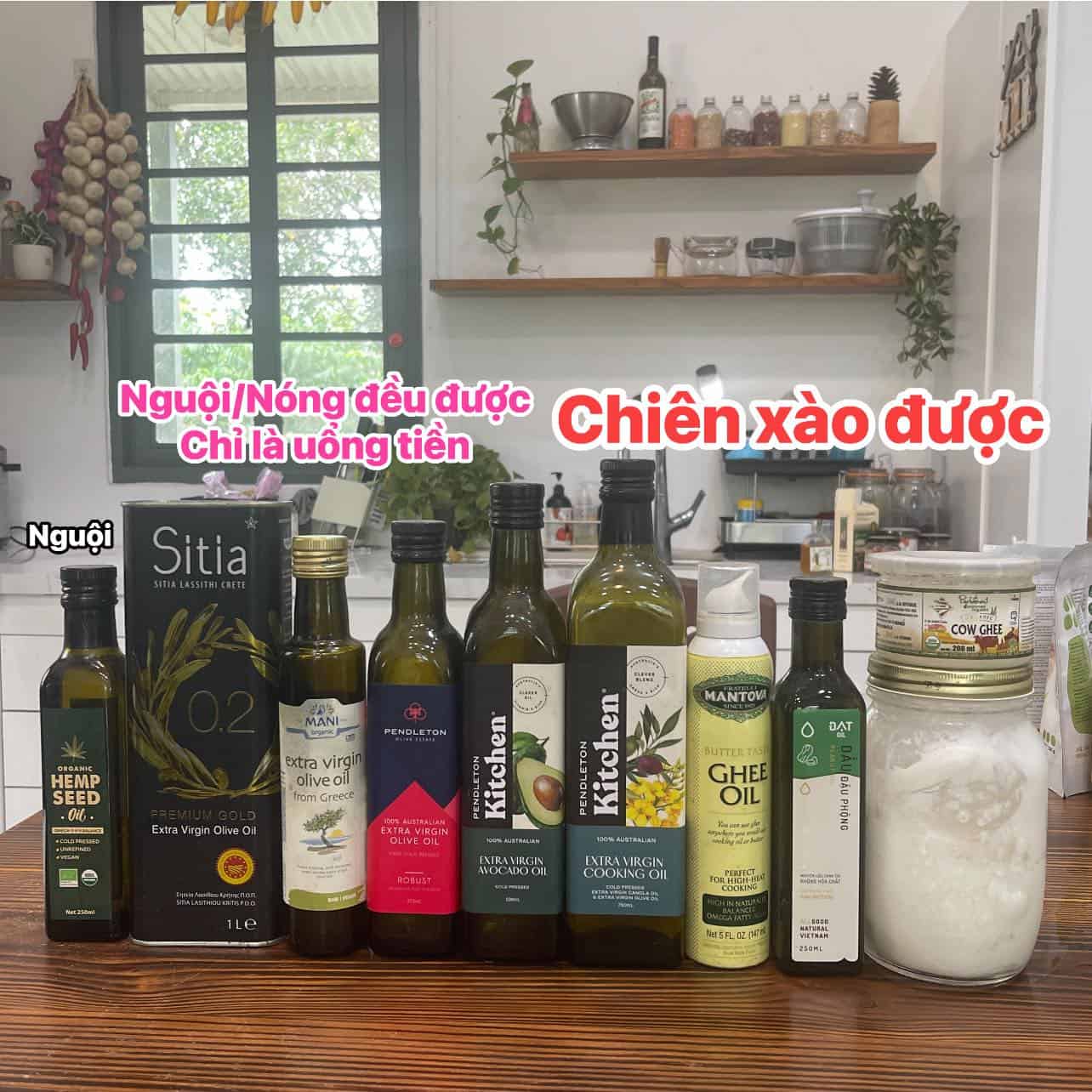 ĐIỂM KHÓI DẦU ĂN